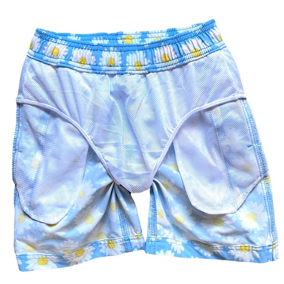 Crewcuts J. Crew Boys Swim Trunks Daisy Daisies Flowers Floral Boys 8 NWT New - Picture 5 of 9